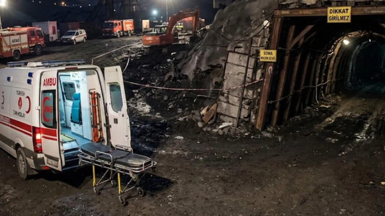 Soma’da Maden Göçüğü: 2 Madenci Kurtarıldı, 5 Madenci İçin Arama Sürüyor