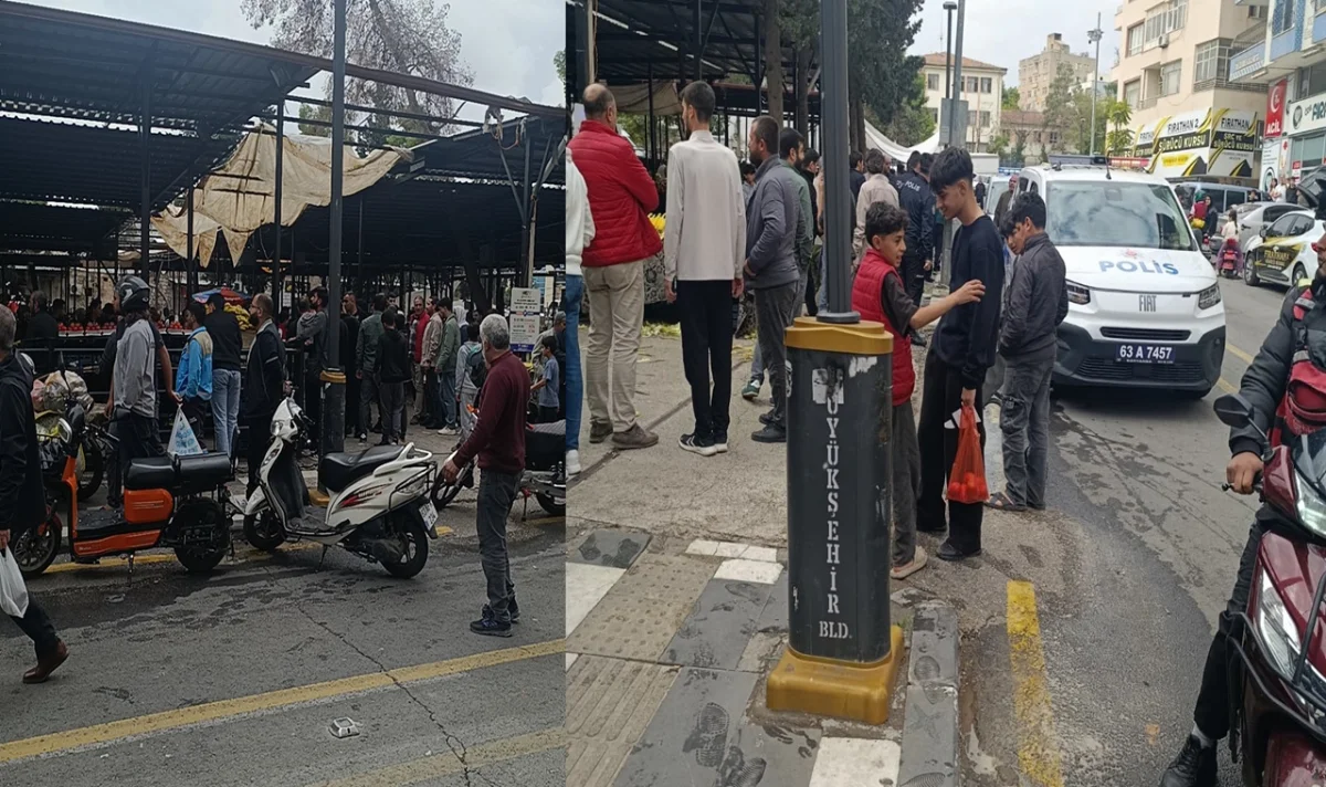 Urfa Cumartesi Pazarı’nda Kavga: 1 Yaralı, Polis Ekipleri Sevk Edildi!