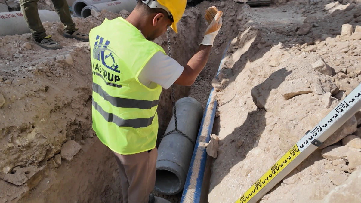Şanlıurfa’da Altyapı Çalışmaları Aralıksız Sürüyor